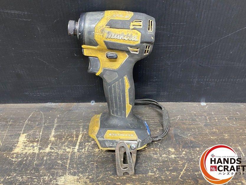 ● 品 makita マキタ インパクトドライバ インパクトドライバー 18 V用 イエロー 本体のみ