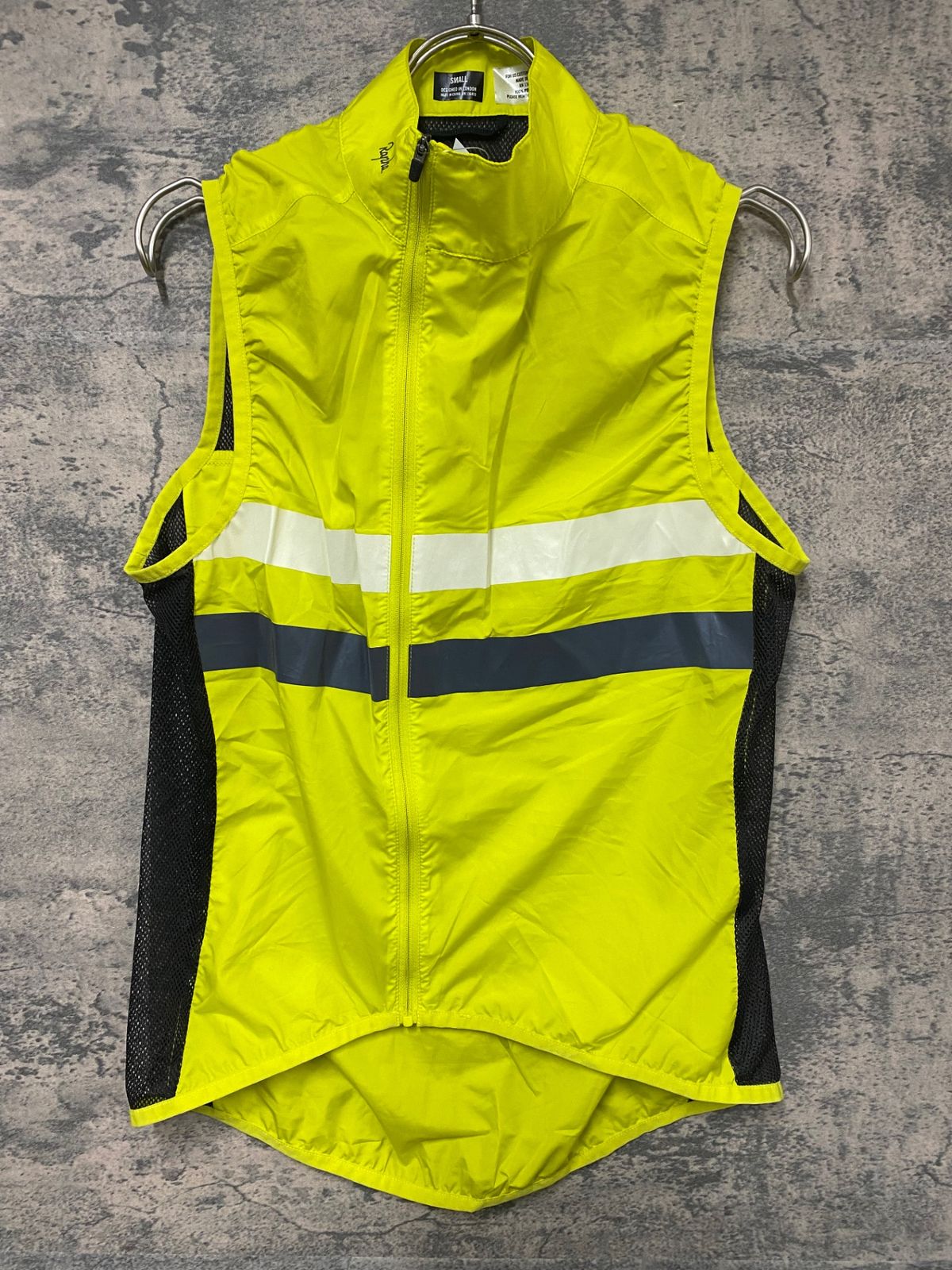 JV224 ラファ Rapha BREVET GILET ジレ サイクルベスト 黄 S - メルカリ
