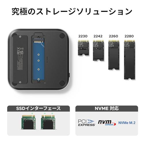 UGREEN Mac mini USB-Cハブ & スタンド 10in1 8K UGREEN Mac mini M4/M4 Pro 専用 USB-Cハブ & スタンド 10-in-1