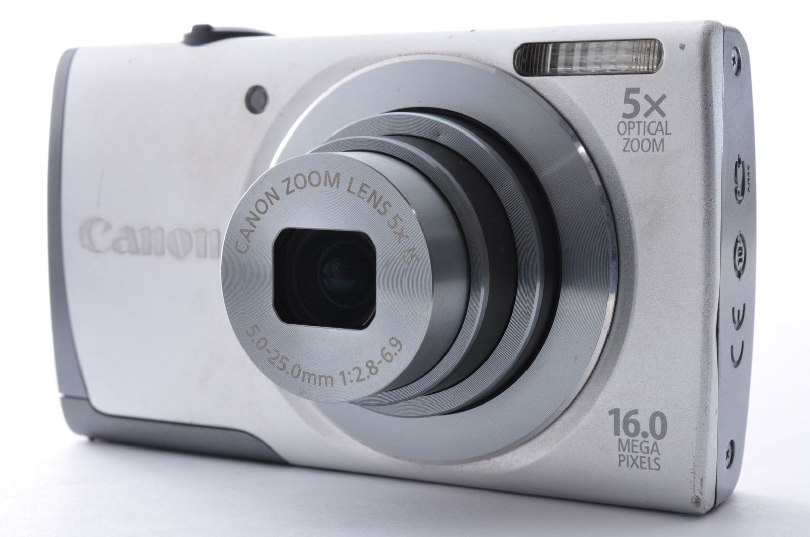 Canon PowerShot A3500 IS DIGITAL Camera シルバー デジカメ デジタル