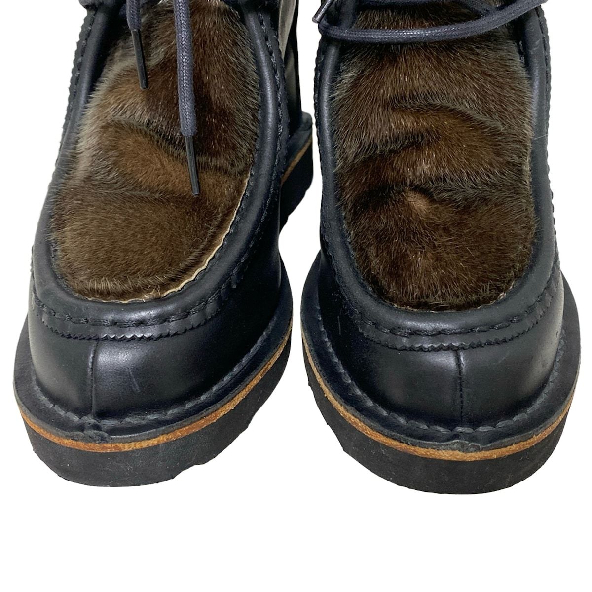 MIHARAYASUHIRO(ミハラヤスヒロ) ショートブーツ レディース - 黒