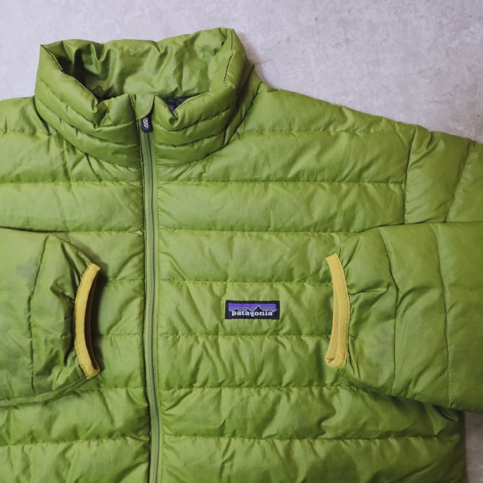 patagonia】ダウンセーター／ゲッコーグリーン STY34673S8／2008年製