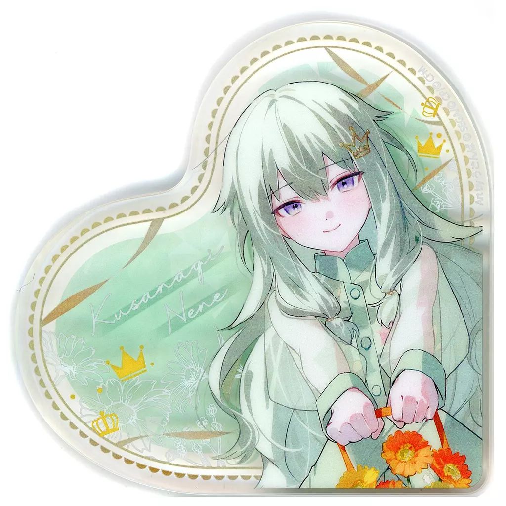 中古】アクリルスタンド・アクリルパネル 草薙寧々 ハート型アクリル