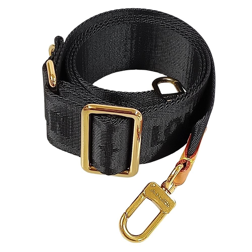 LOUIS VUITTON ルイ・ヴィトン ショルダーストラップのみ ブラック