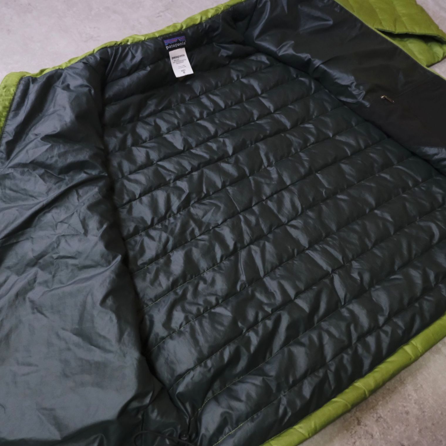 patagonia】ダウンセーター／ゲッコーグリーン STY84673S8／2008年製 
