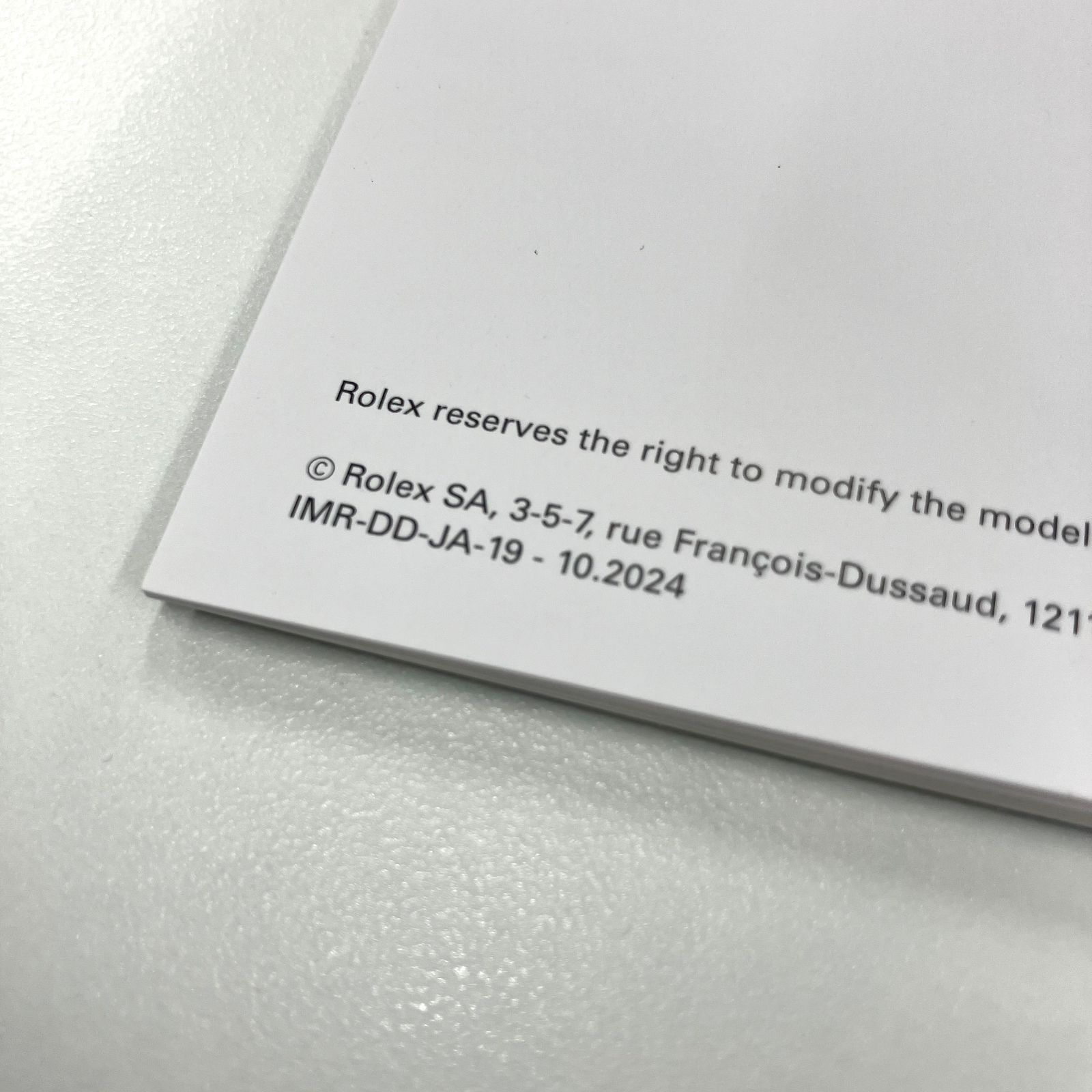 ロレックスRolex 取扱説明書21枚セット　日本語15枚、英語6枚 ROLEX ロレックス DAY-DATE デイデイト 日本語版 取扱説明書 冊子 付属