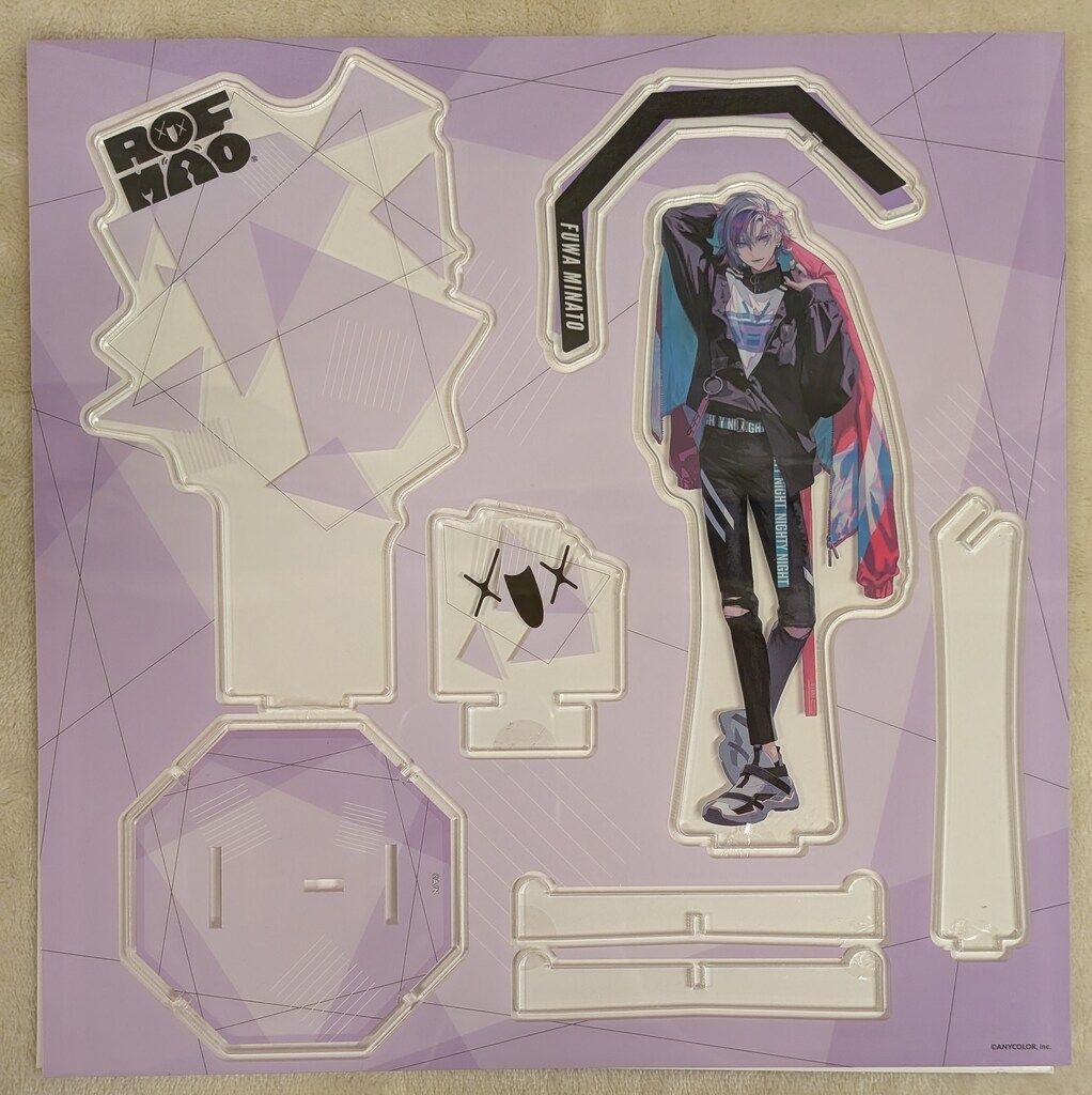 ANYCOLOR株式会社 ROF-MAOグッズ にじさんじ 不破湊/アクリルスタンドL