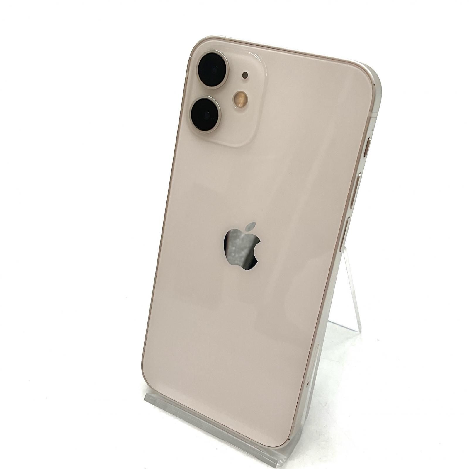 iPhone 12 mini 128GB ホワイト docomo 白ロム 動作確認済 74%【全額