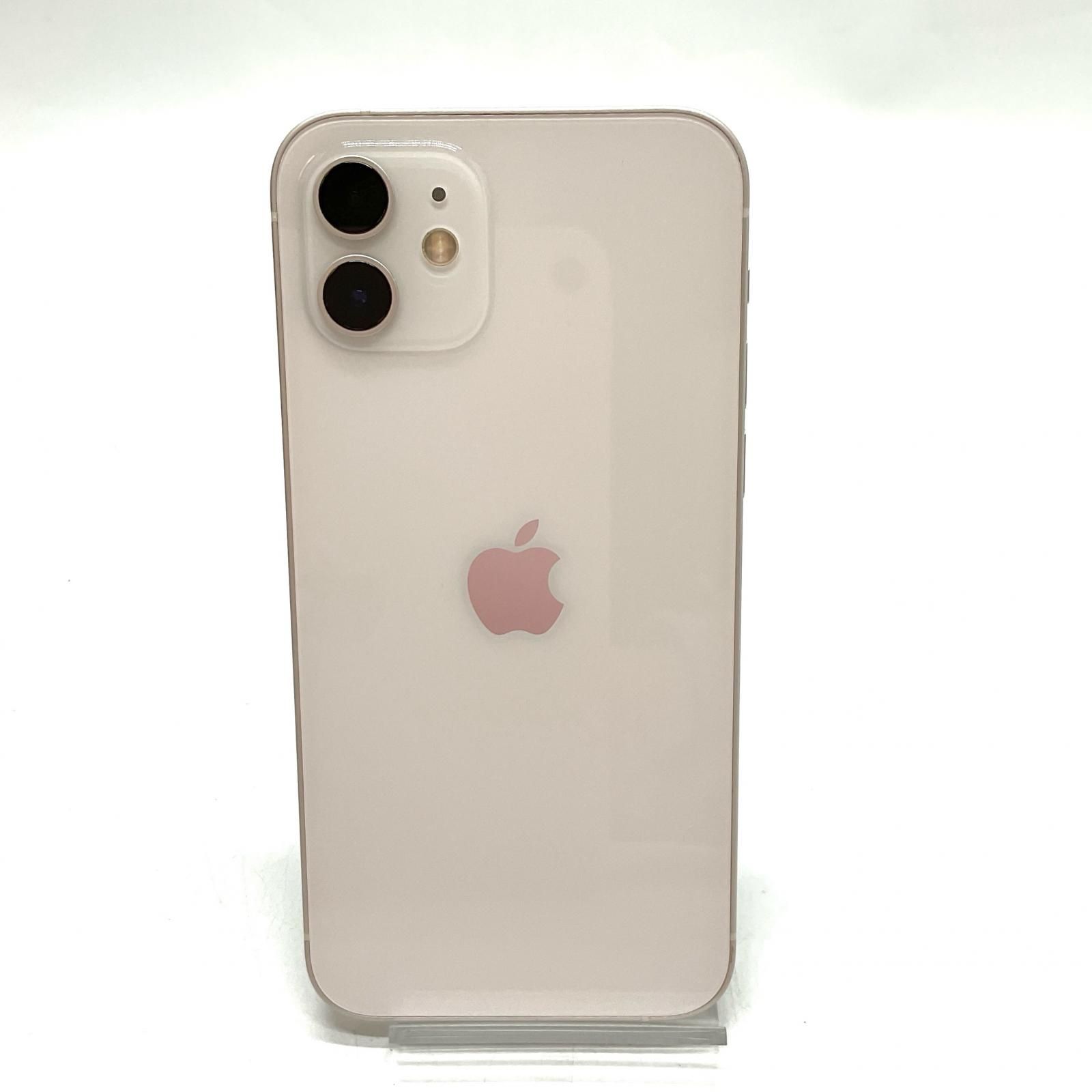 最速発送】 iPhone 12 128GB ホワイト docomo SIMフリー 白ロム【難有 