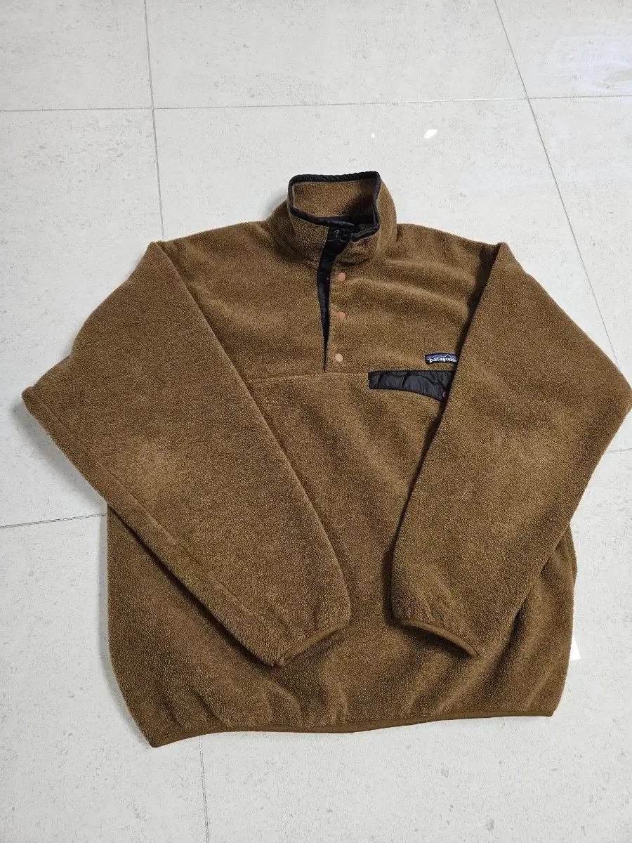 USA patagonia パタゴニア Synchilla シンチラ M ブラウン