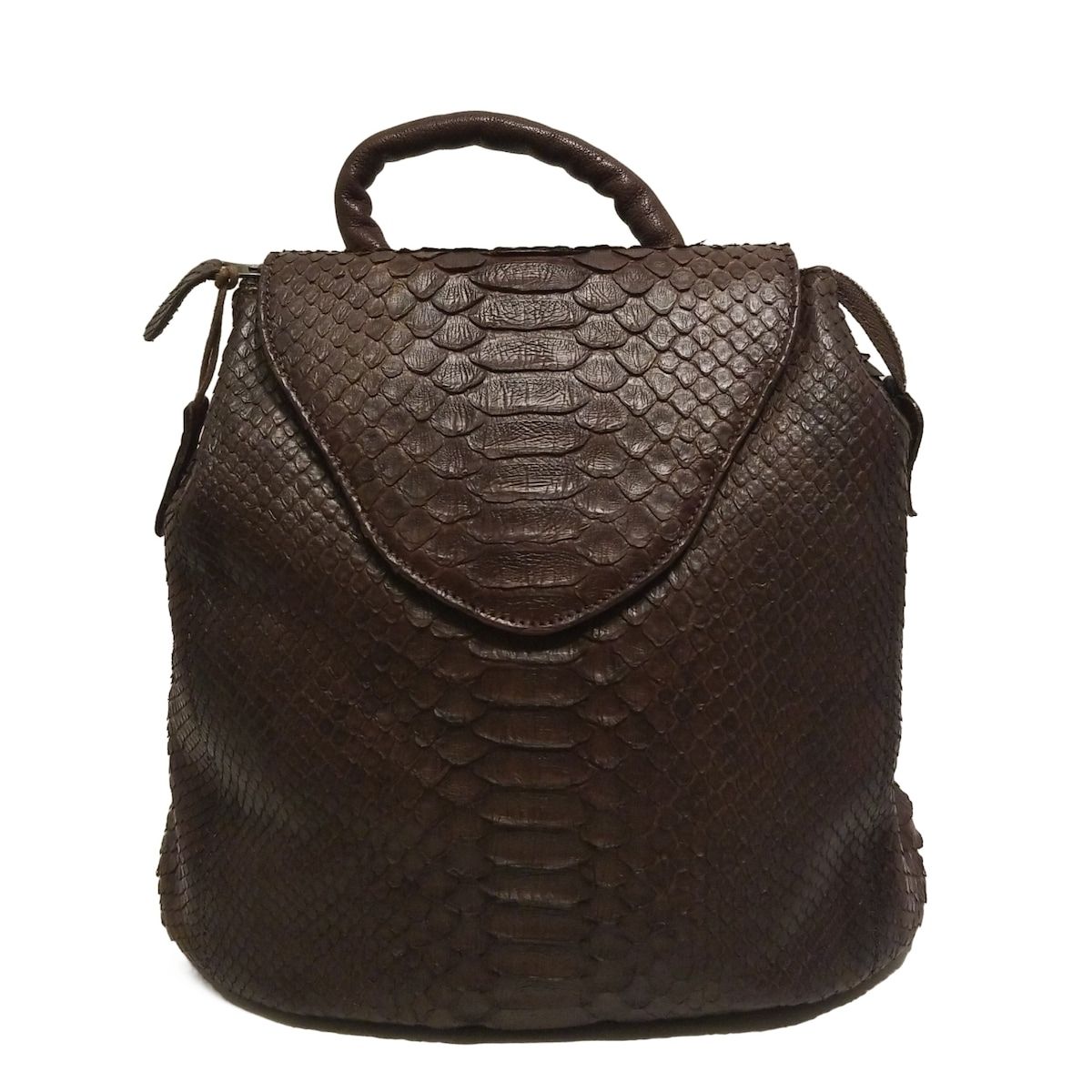 極美品　IBIZA リュック フクロウ ブラウン　レザー　本革　イビザ　焦茶 極美品 IBIZA リュック フクロウ ブラウン レザー 本革 イビザ 焦茶