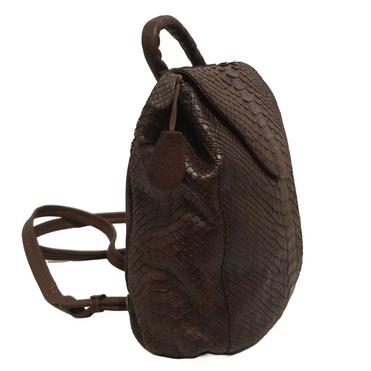 極美品　IBIZA リュック フクロウ ブラウン　レザー　本革　イビザ　焦茶 極美品 IBIZA リュック フクロウ ブラウン レザー 本革 イビザ 焦茶