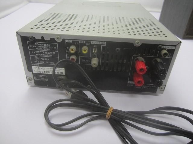 ⭐*！様 パイオニア　X-HM50 ミニコンポ　動作品 パイオニア X-HM50 CDミニコンポ USB・iPod対応BTレシーバー付き