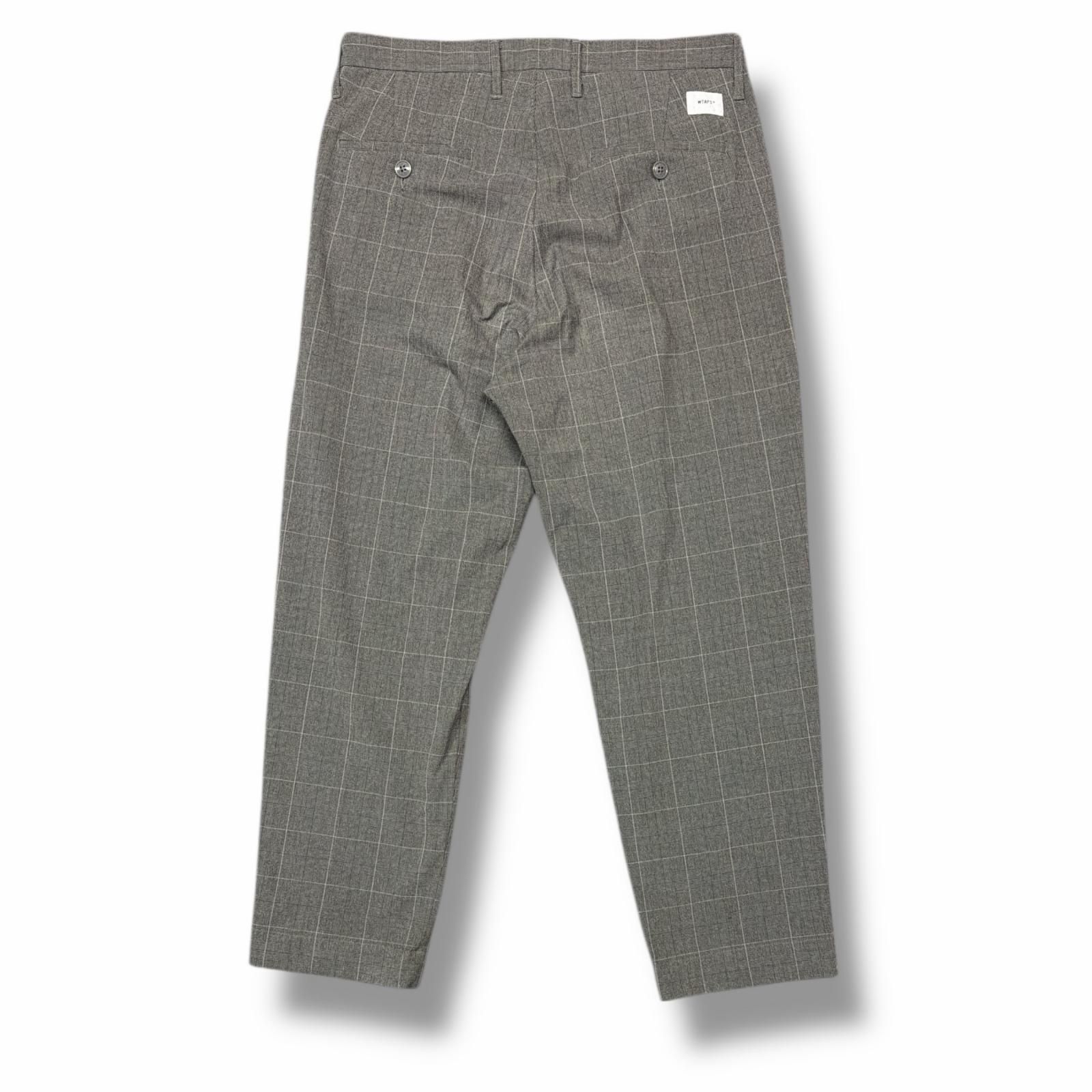 WTAPS Tuck Trousers タック チェック トラウザーパンツ ダブル