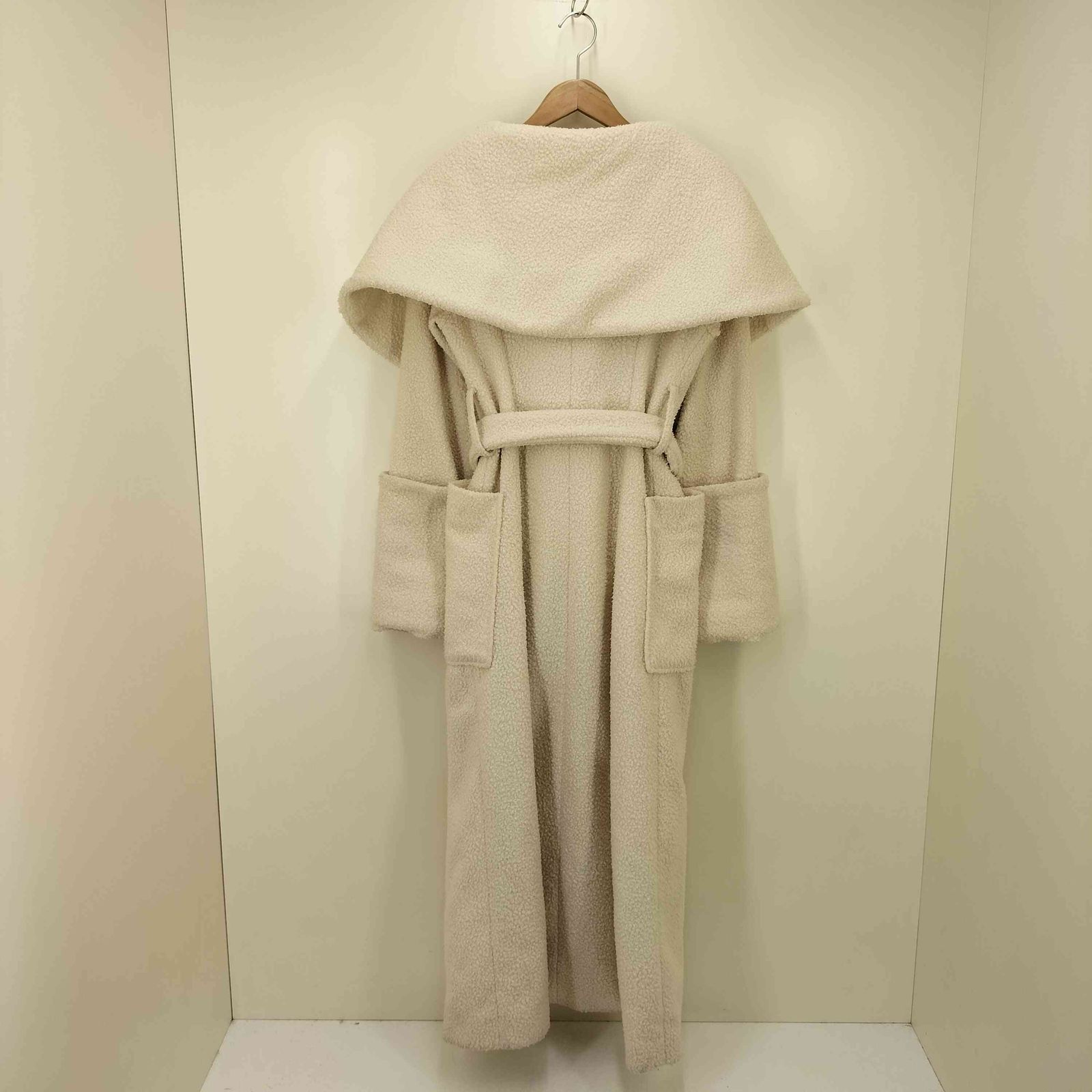 メルトザレディ Melt the lady wrapping gown coat レディース FREE