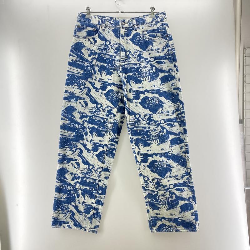 中古】Supreme×HYSTERIC GLAMOUR 24FW Cars Baggy Jean インディゴ 32