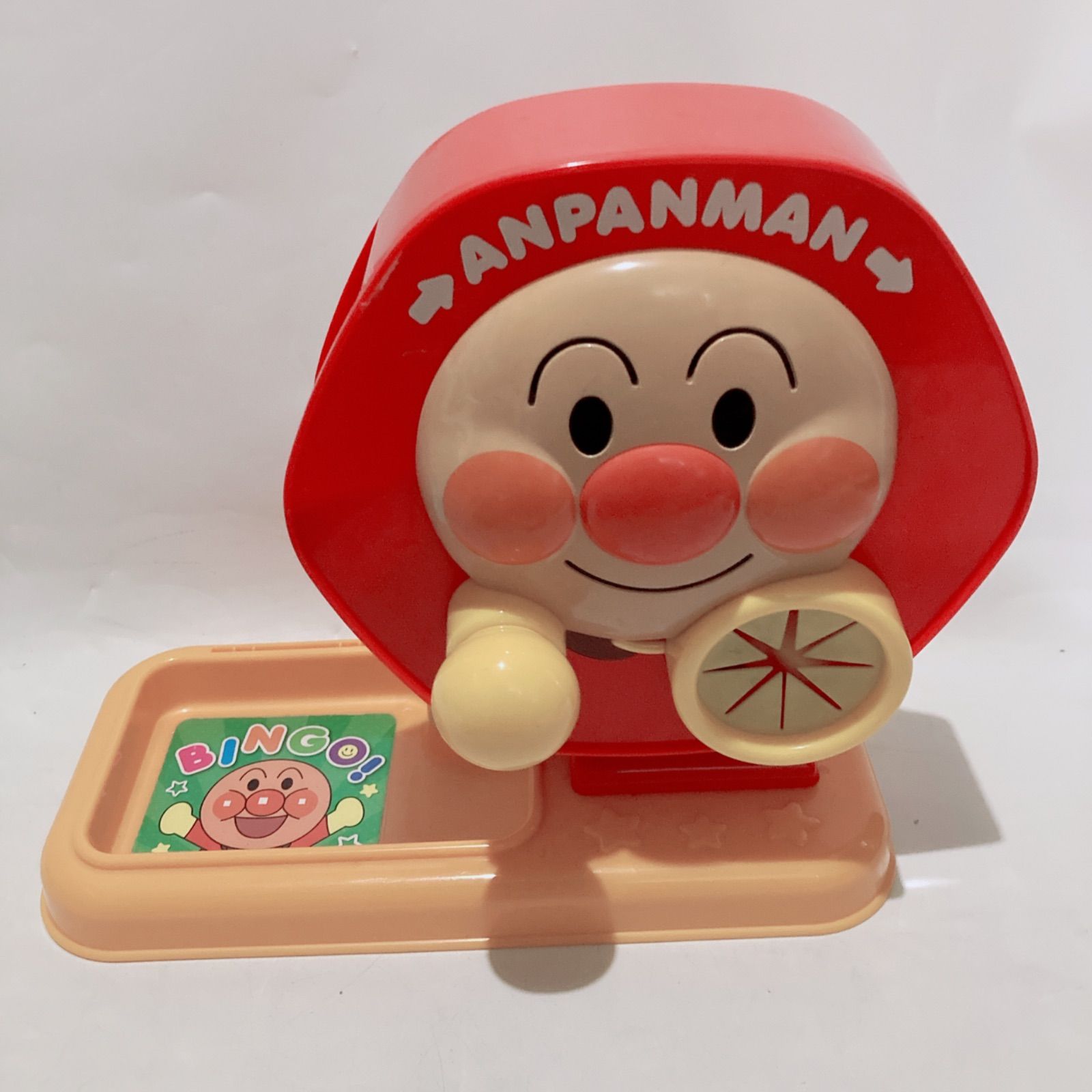 廃盤 アンパンマン ガラガラふくびき くるくるビンゴ