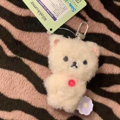 サンエックス リラックマ フラワーテーマ ぶらさげ ぬいぐるみ