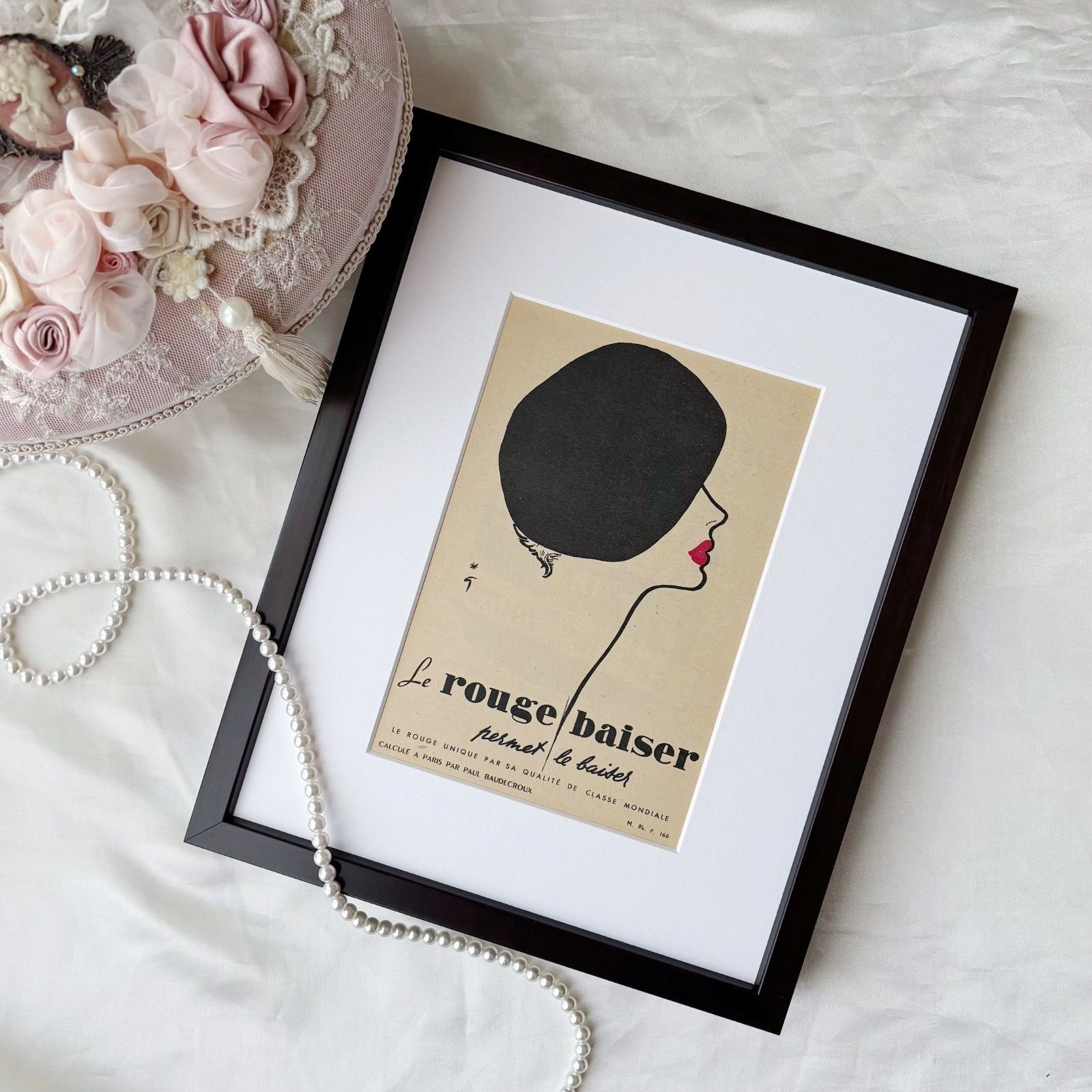 1950 広告＞Rene Gruau ルネ グリュオ ポスター ヴィンテージ アート