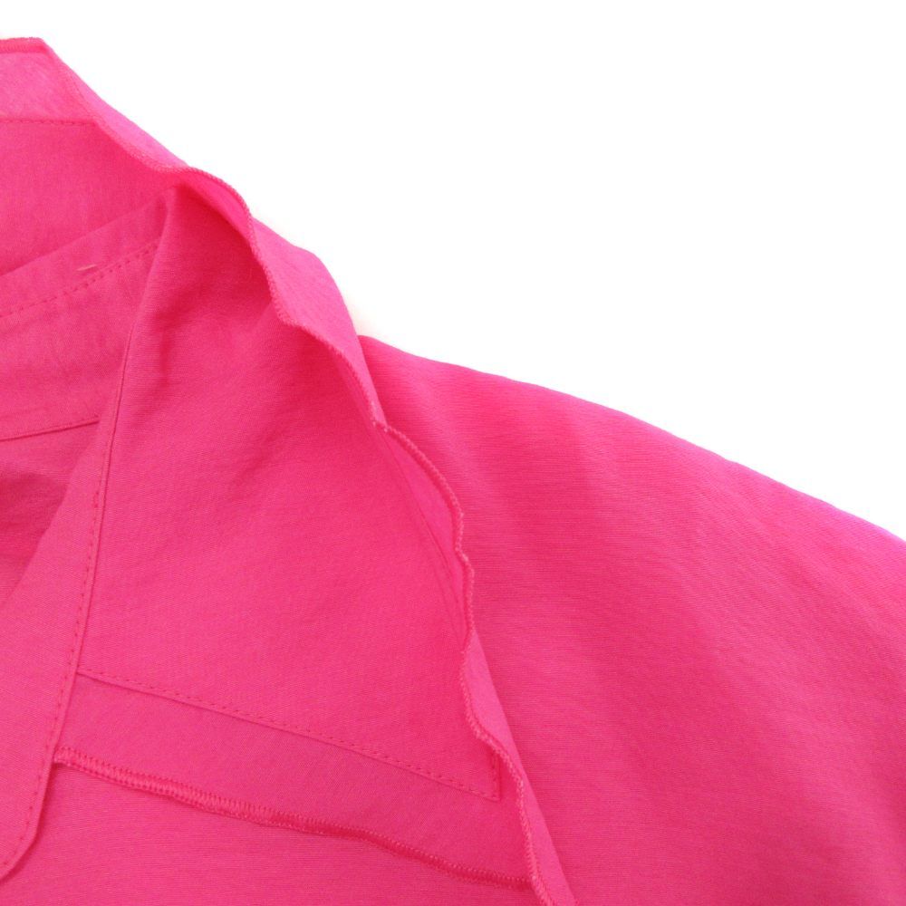 美品　Theory Luxe　ブラウス　ピンク　近年モデル　38　洗える セオリーリュクス theory luxe 長袖シャツ ブラウス カジュアル 38