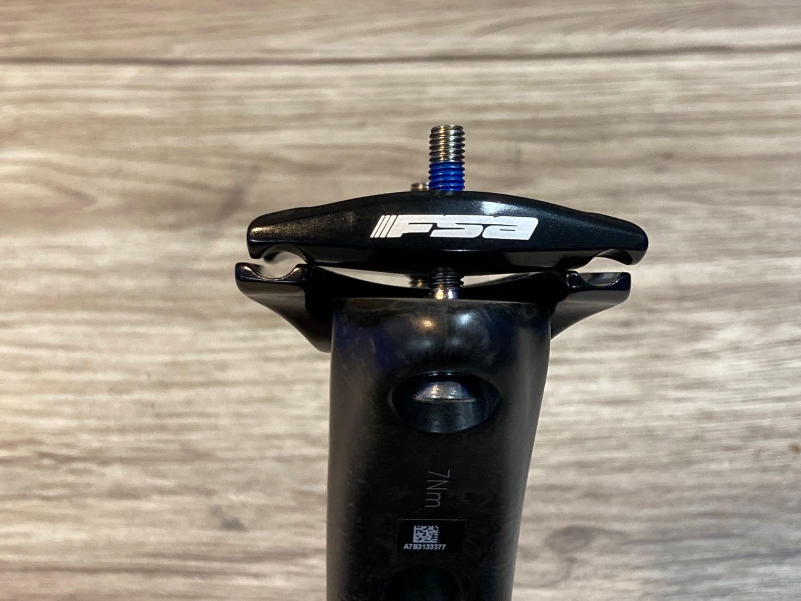 JU658 FSA K-FORCE カーボン シートポスト 黒 350mm Φ27.2 SB25mm