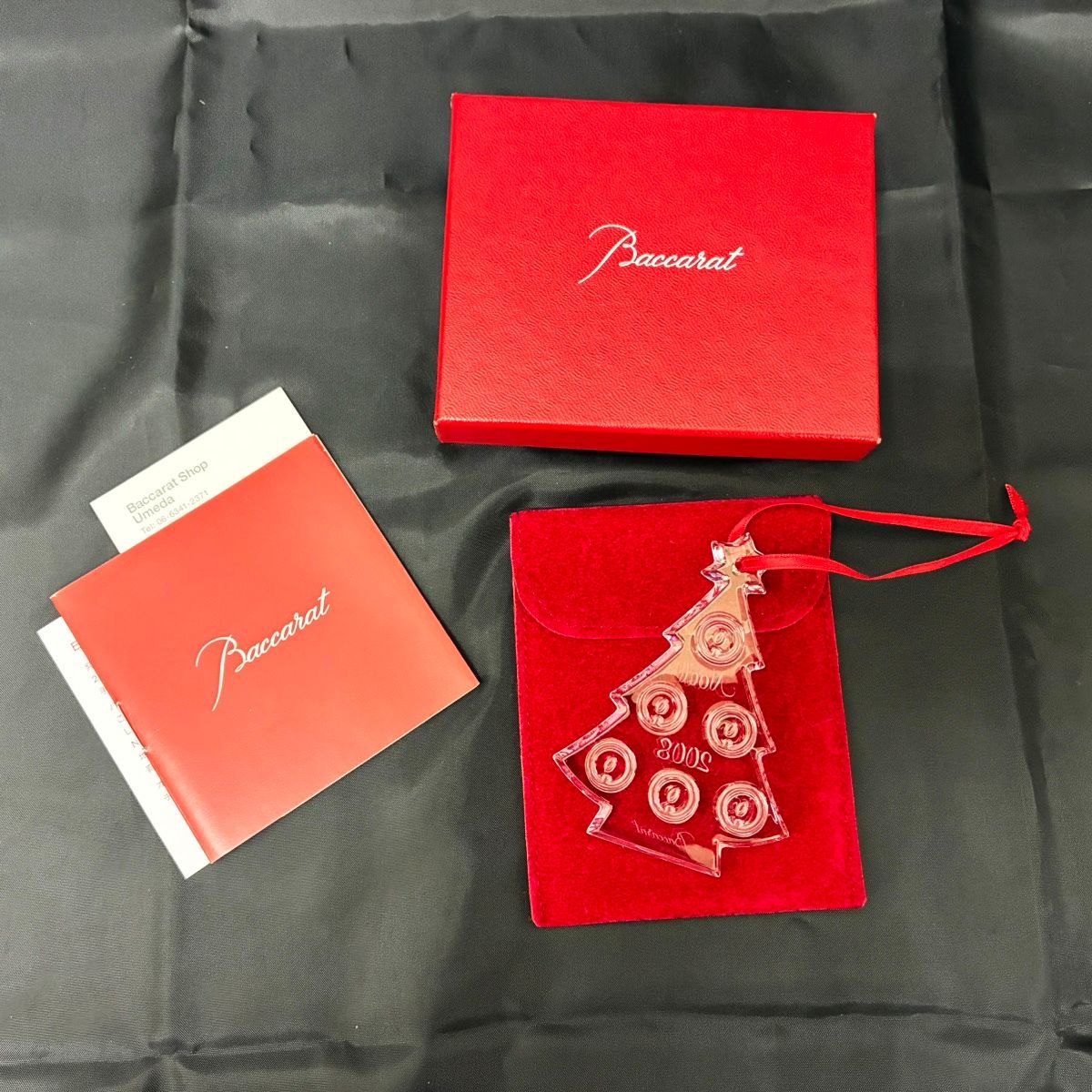 ◇中古美品◇Baccarat【バカラ】ノエル クリスマスオーナメント