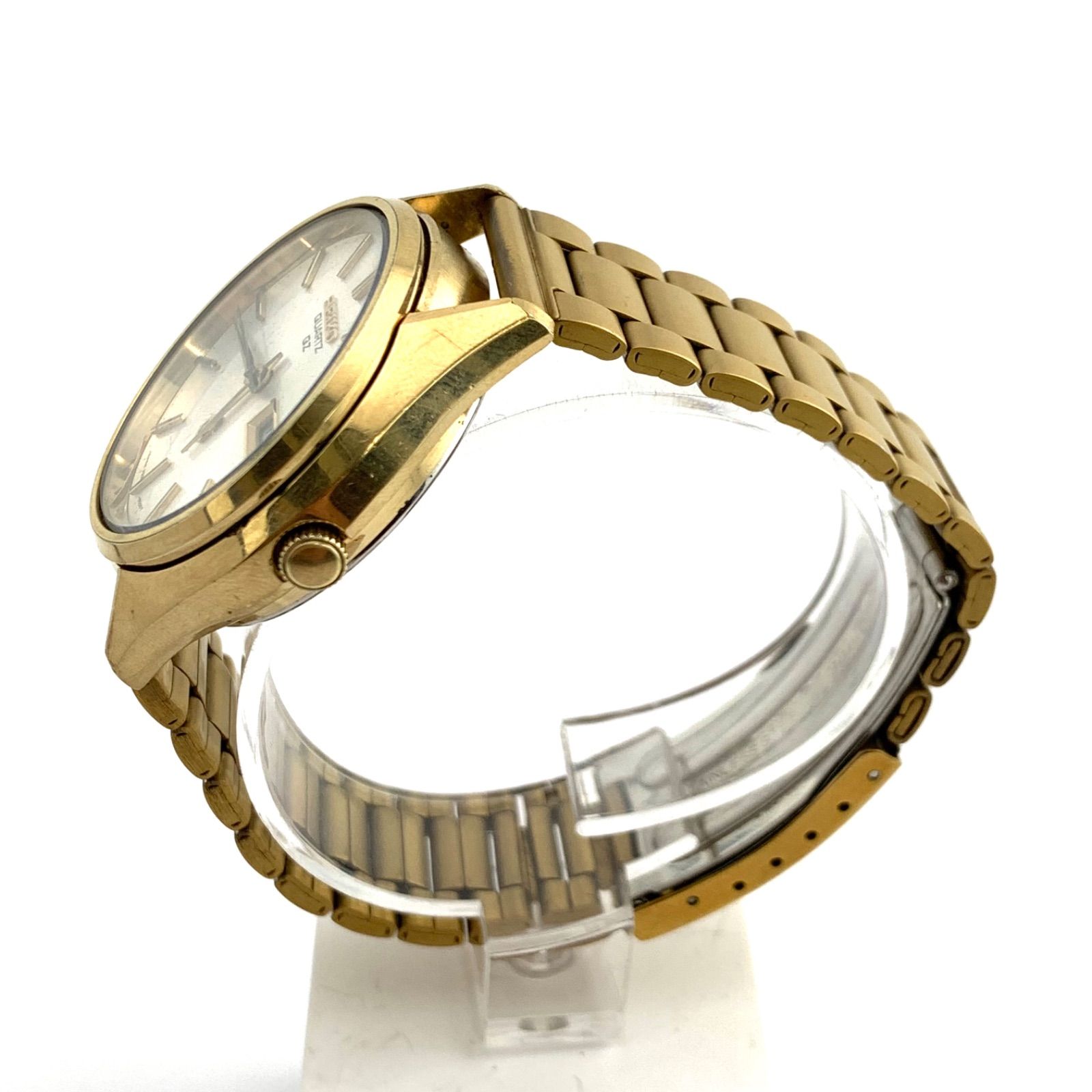中古】SEIKO 0923-8000 クォーツ 腕時計 ゴールド - メルカリ