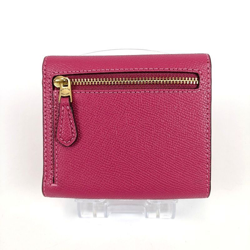新品未使用 コーチ 三つ折り財布　ウィン スモール ウォレット レザー COACH（コーチ） 財布 レディース 三つ折り財布 WYN SMALL WALLET