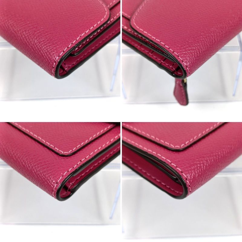 新品未使用 コーチ 三つ折り財布　ウィン スモール ウォレット レザー COACH（コーチ） 財布 レディース 三つ折り財布 WYN SMALL WALLET