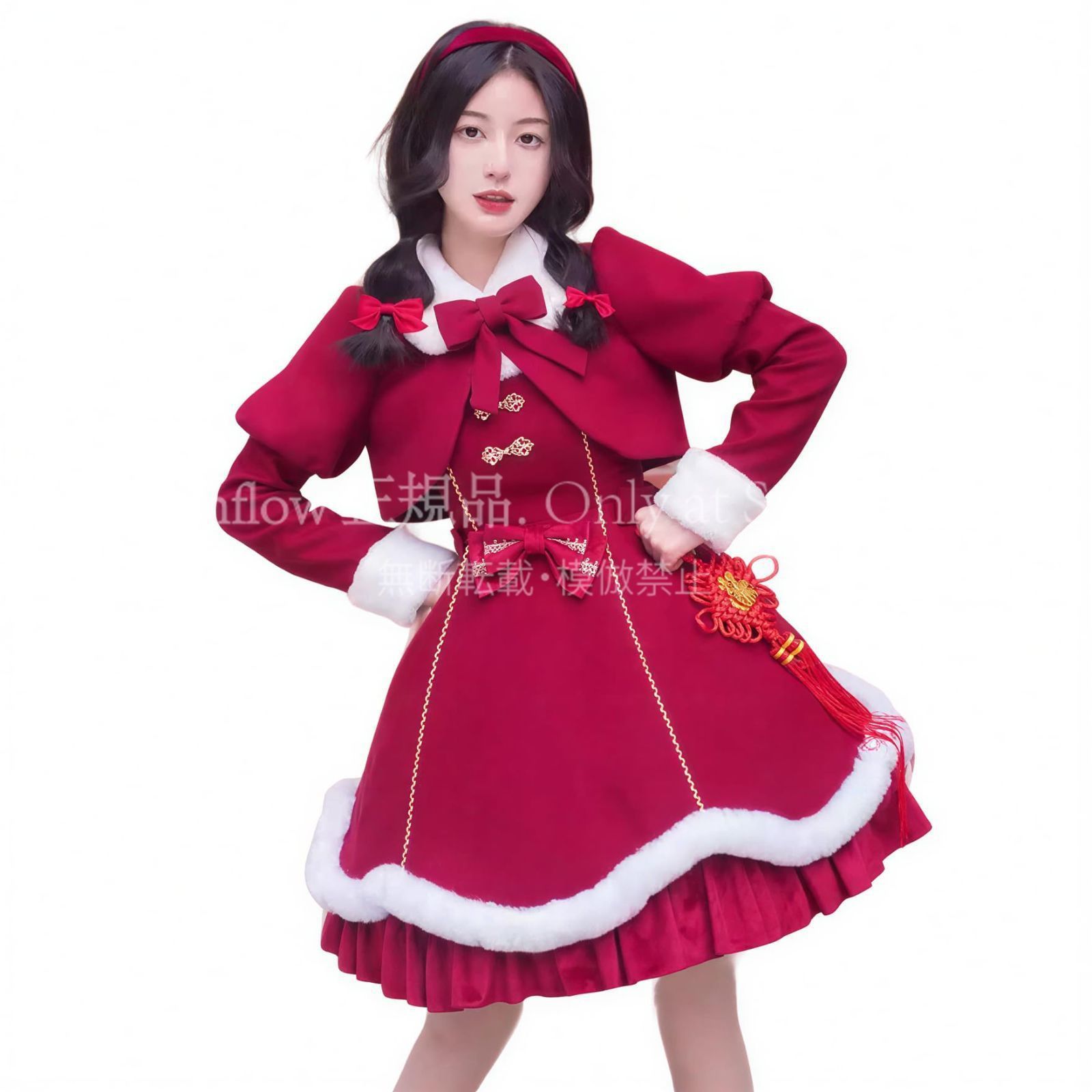 特価】人気商品☆萌え サンタ コスプレ ロリータ レディース