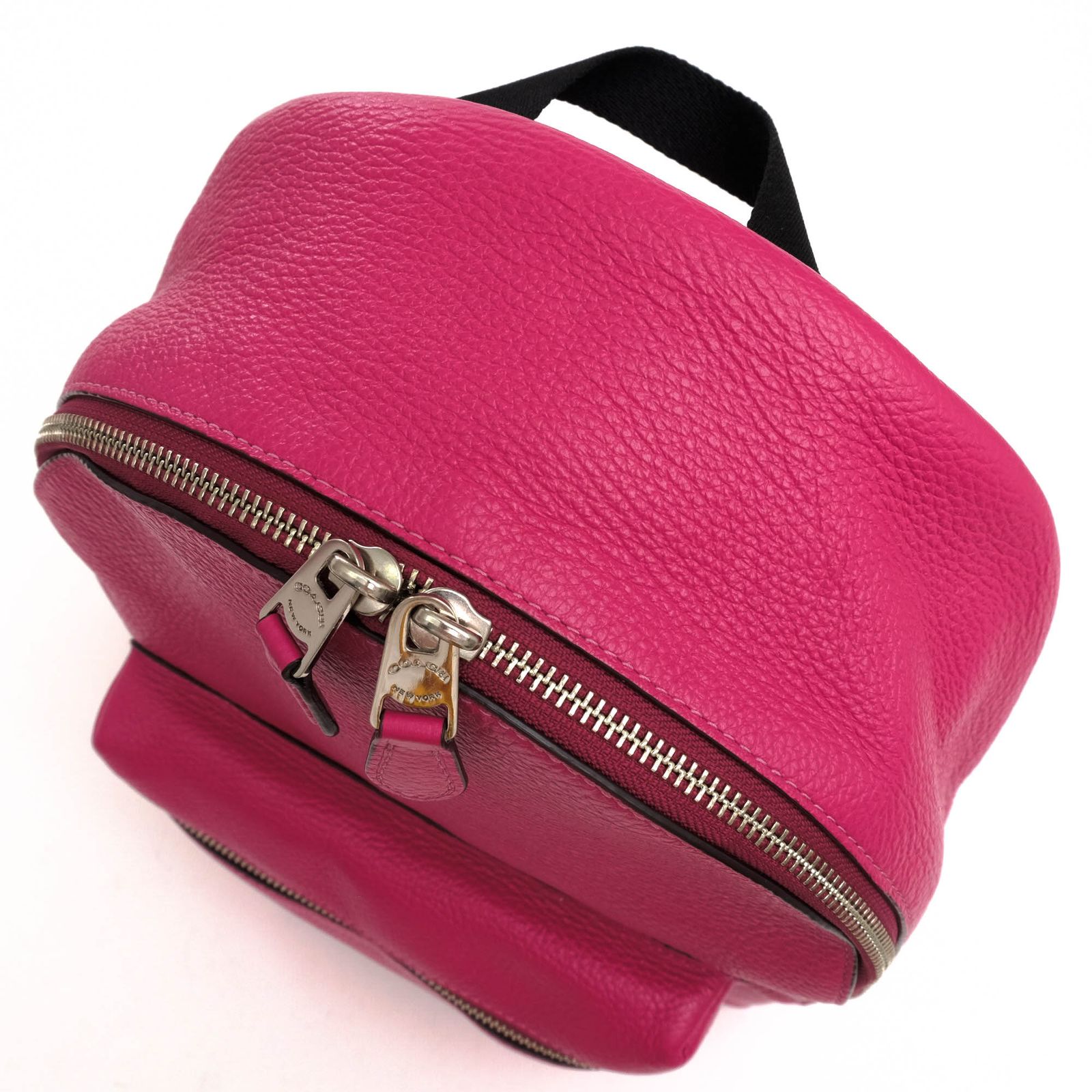 AUTHENTIC COACH PINK PEBBLE LEATHER BACKPACK VALE CHARLIE 2444 COACH Medium Charlie Backpack Pink Leather Women main image 2