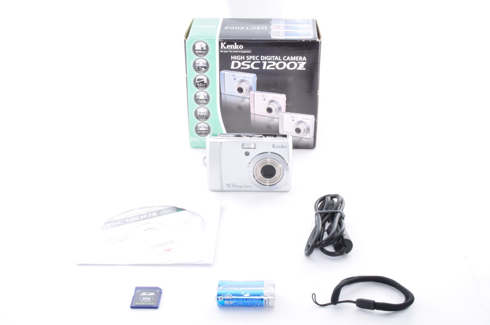 Kenko DSC-1200Z DIGITAL Camera シルバー デジカメ デジタルカメラ