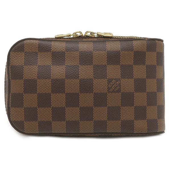 ルイヴィトン LOUIS VUITTON ボディバッグ ジェロニモス ダミエキャンバス ダミエエベヌ ゴールド金具 ウエストバッグ 旧型 N51994 CA1004【中古】 ルイヴィトン LOUIS VUITTON ボディバッグ ジェロニモス ダミエ