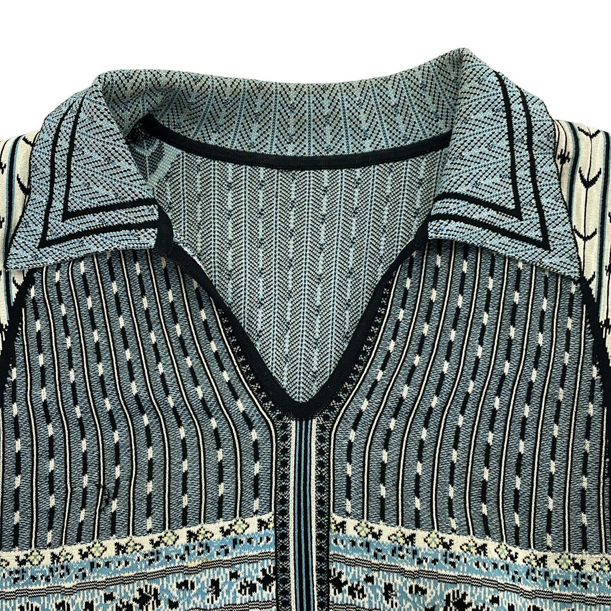 mame kurogouchi マメ クロゴウチ 25SS Geometric Pattern Knitted 
