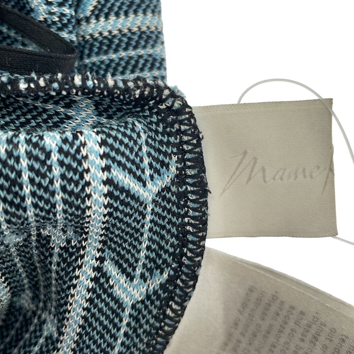 mame kurogouchi マメ クロゴウチ 25SS Geometric Pattern Knitted 