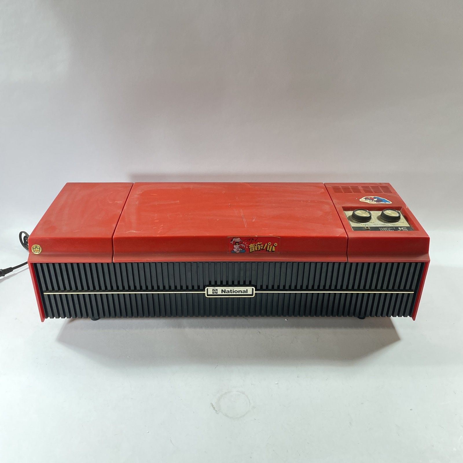 ☆ 希少！ オーディオ機器 National ナショナル コンパクト テーブル