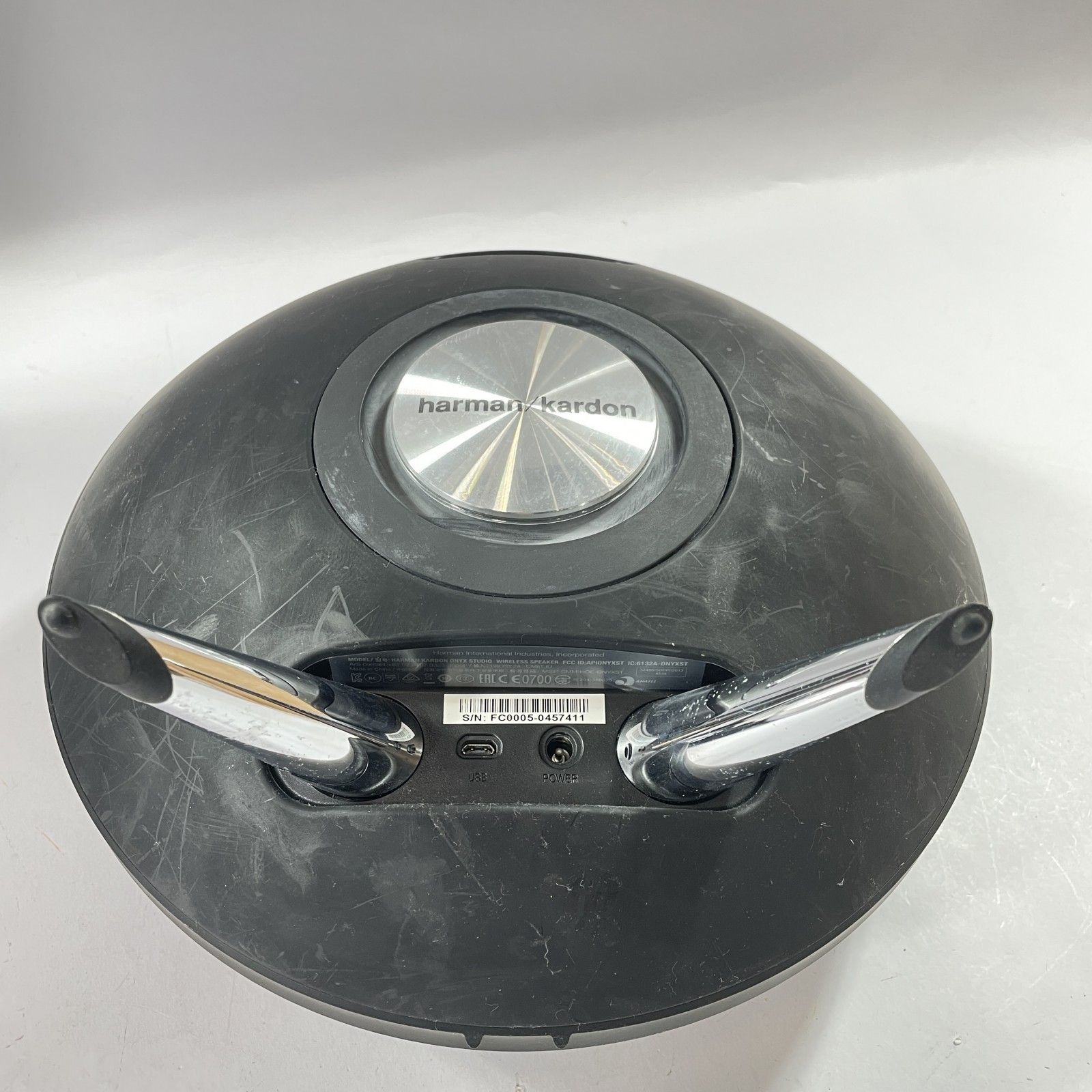 【ジャンク品】ハーマンカードン スピーカー ☆ harman/kardon ハーマンカードン ONYX STUDIO Bluetoothスピーカー