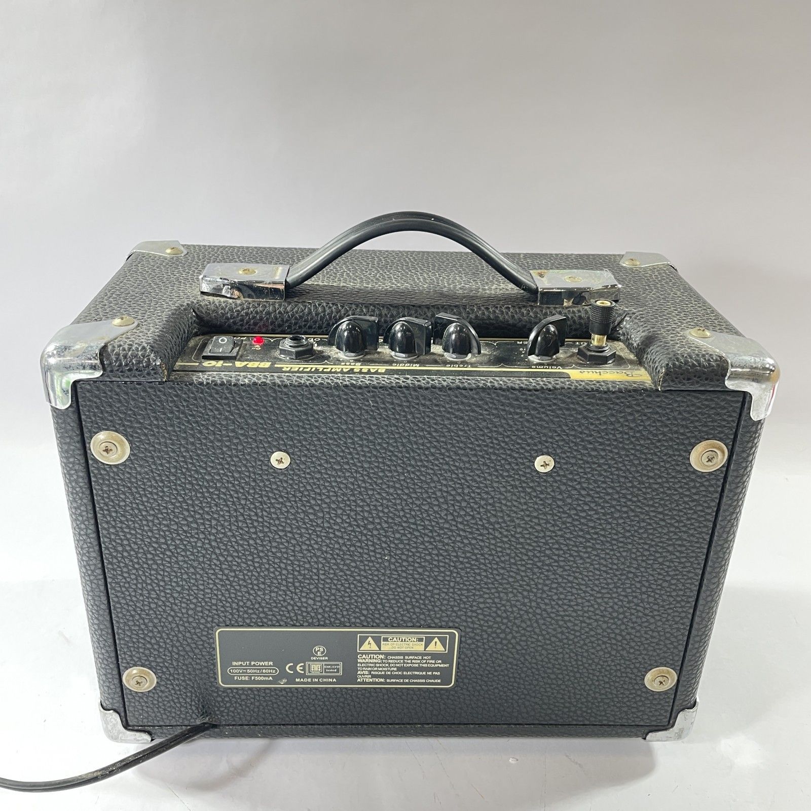 ☆ Bacchus バッカス ベースアンプ アンプ エレキ用10Wアンプ BBA-10