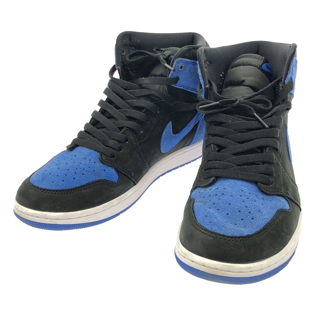 NIKE ナイキ AIR JORDAN 1 RETRO HIGH OG BLACK&frasl;ROYAL BLUE-WHITE