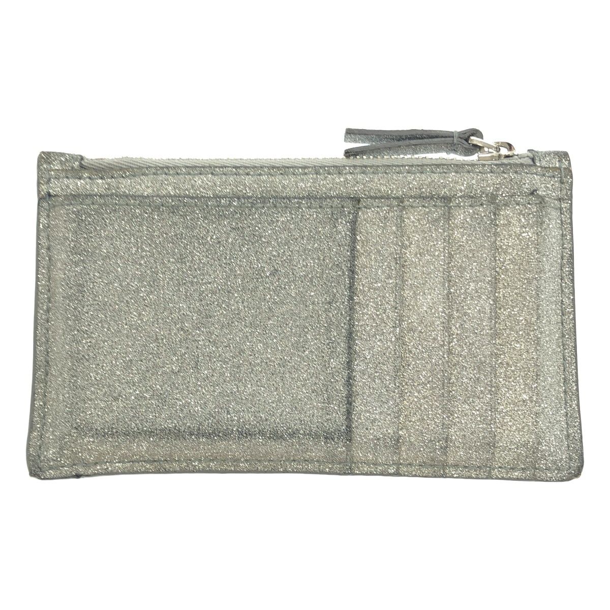 BALENCIAGA バレンシアガ グリッターフラグメントカードコインケース