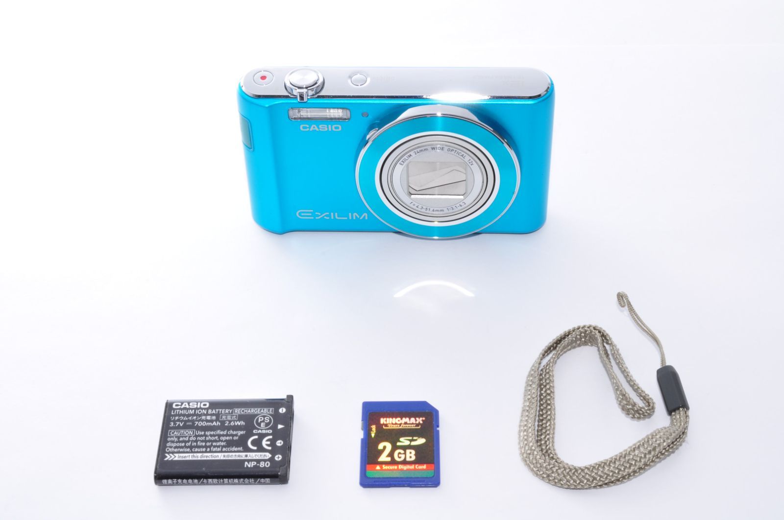 CASIO EXILIM EX-ZS210 DIGITAL Camera ブルー デジカメ デジタル