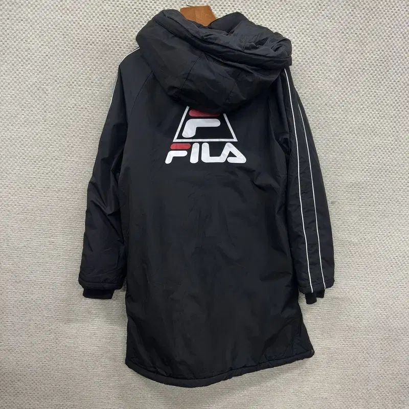 FILA フィラ カジュアル 刺繍 ロゴ アウター ロング ジャケット 165