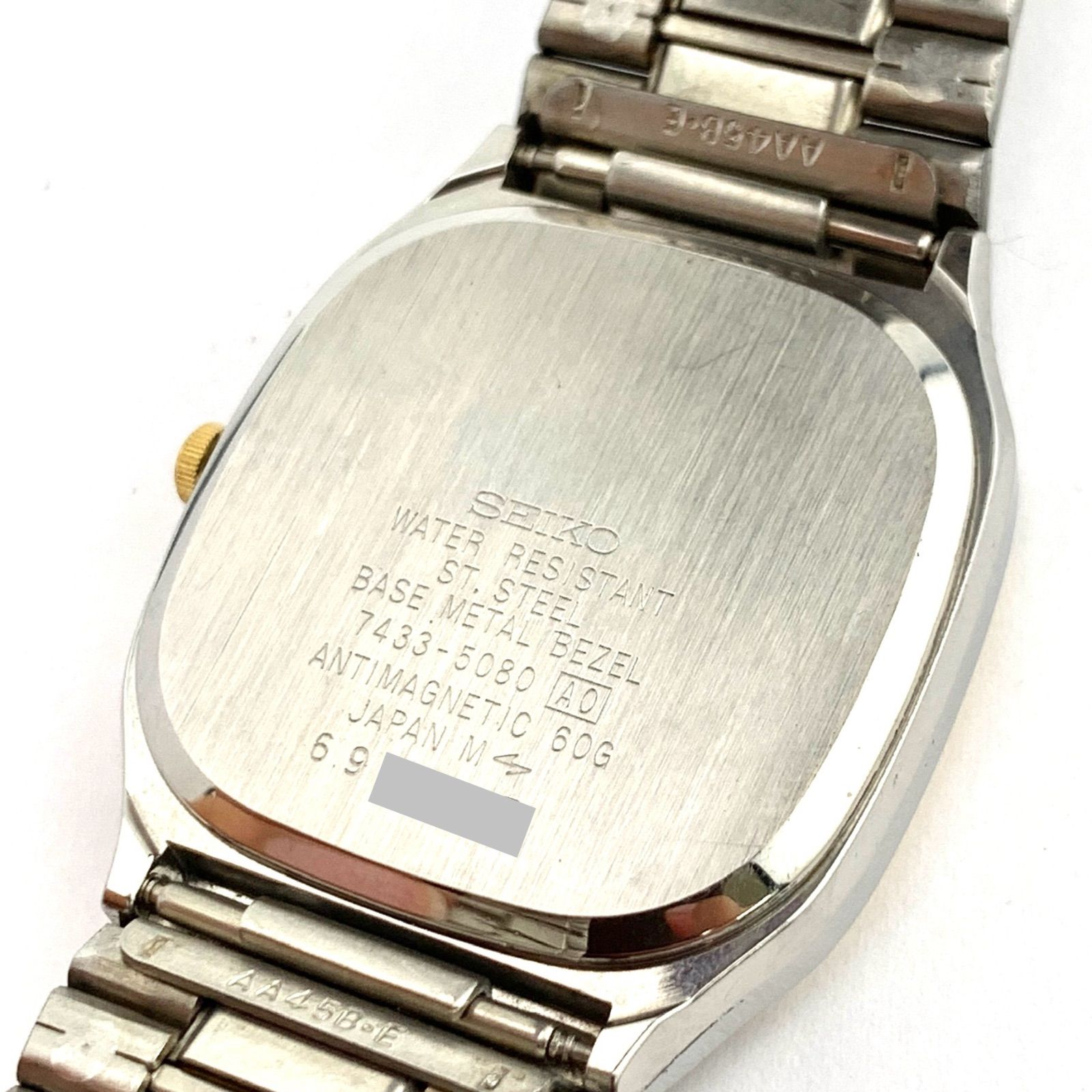 中古】SEIKO Chronos 7433-5080 腕時計 ゴールド/シルバー - メルカリ