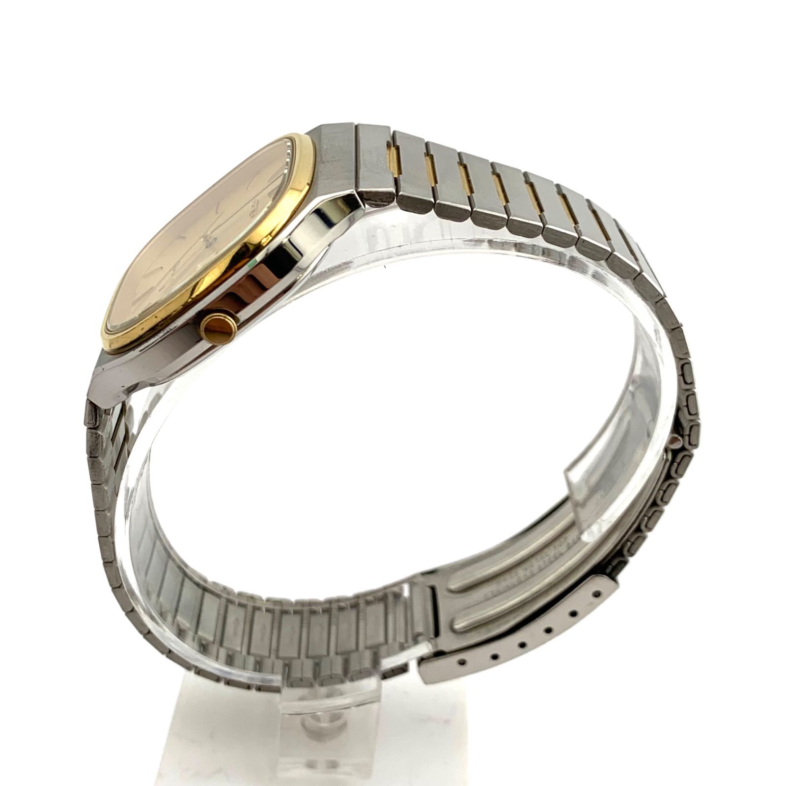 中古】SEIKO Chronos 7433-5080 腕時計 ゴールド/シルバー 電池切れ 