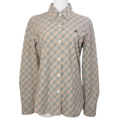 バーバリーブルーレーベル BURBERRY BLUE LABEL ノバチェックシャツ