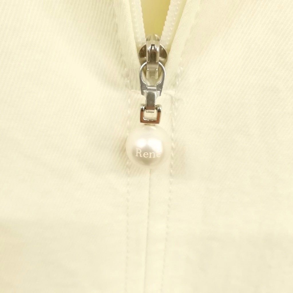 ルネ Rene basic 5016400 ベーシック フロントジップ フリル  
