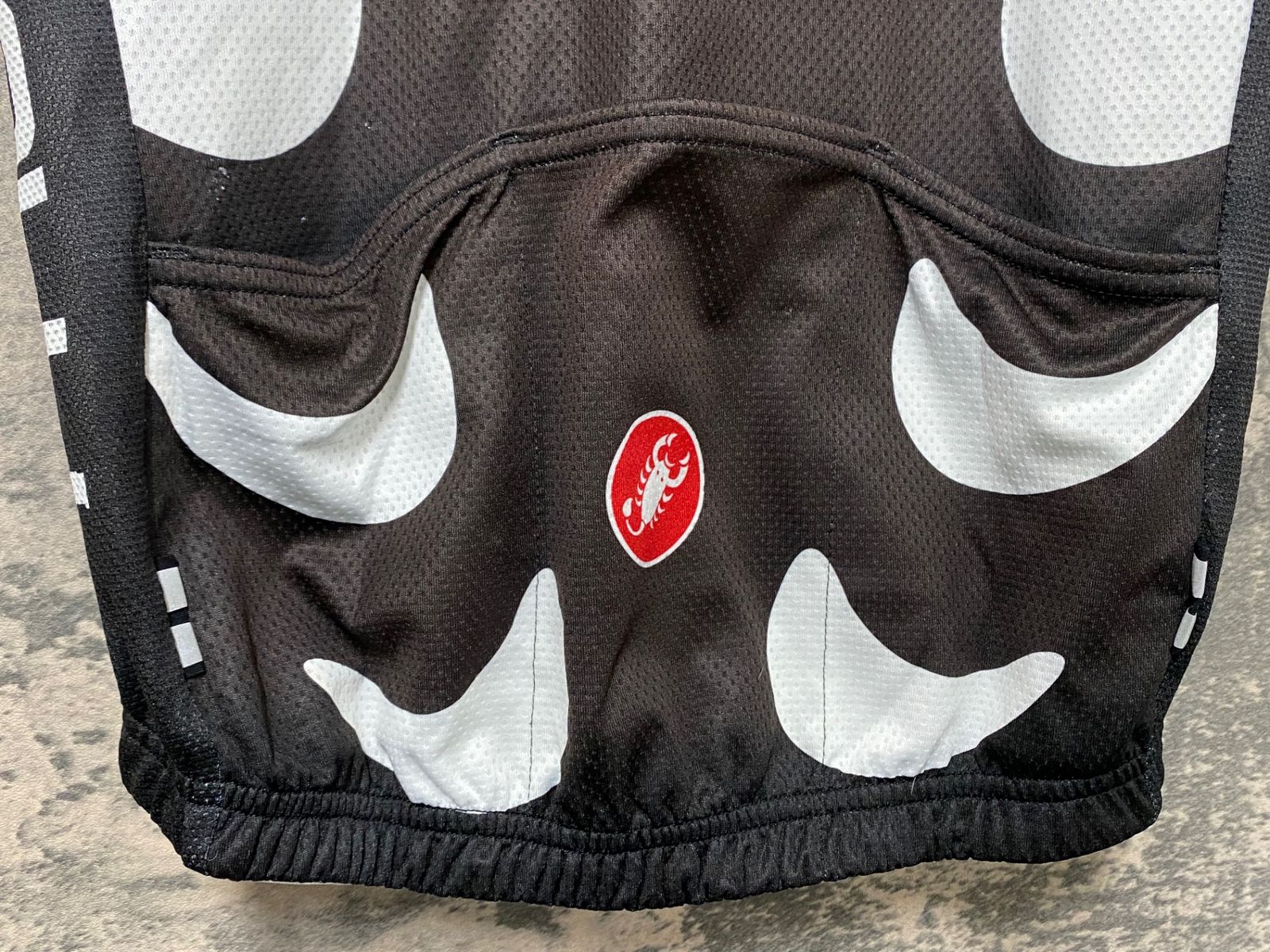 JV190 カステリ CASTELLI 半袖 サイクルジャージ 黒 S - メルカリ