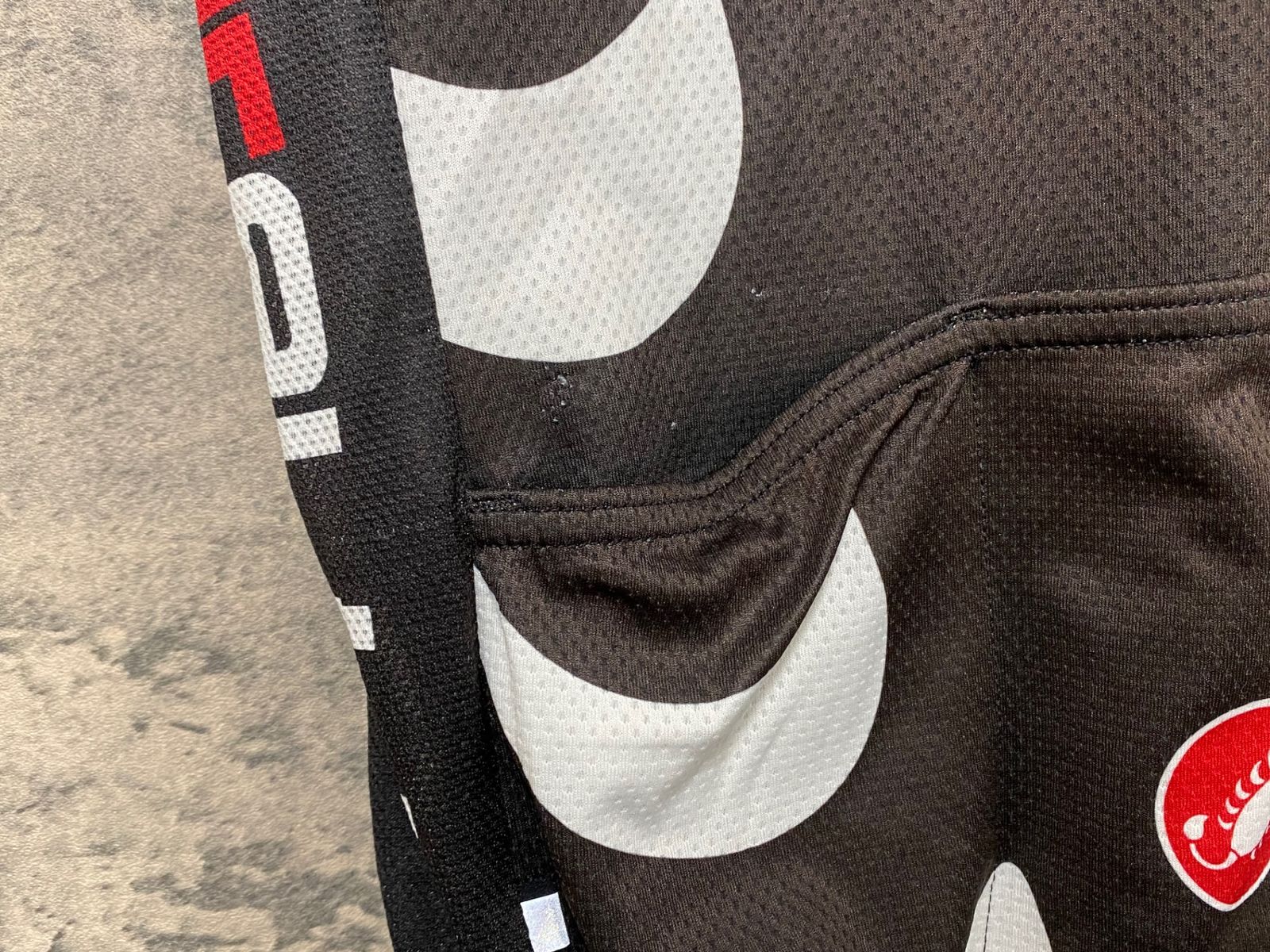 JV190 カステリ CASTELLI 半袖 サイクルジャージ 黒 S - メルカリ