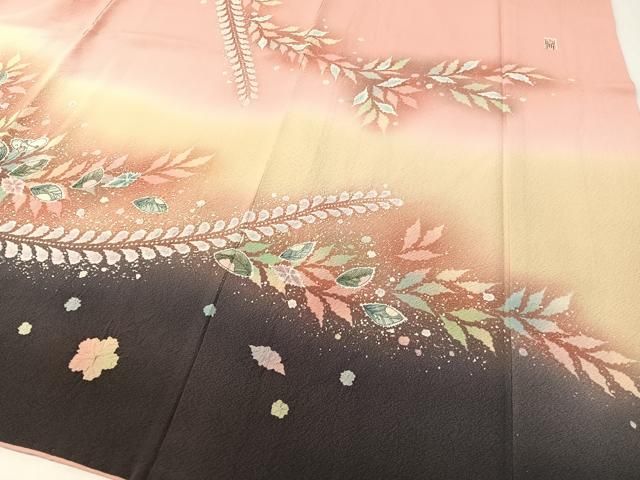 平和屋着物○越後十日町の一流染匠 桐屋・翠山工房 振袖 絞り 辻が花