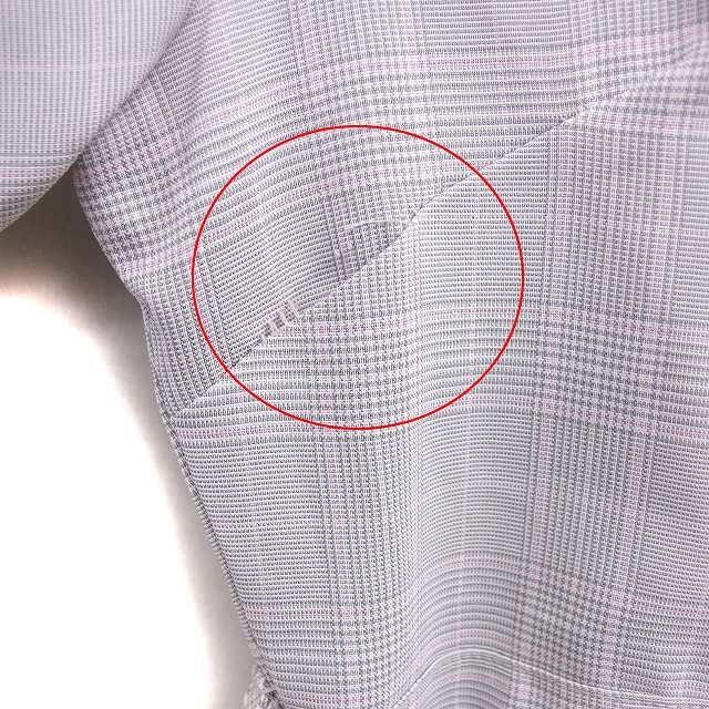 エブリン evelyn グレンチェック フレア ワンピース ミニ ギャザー